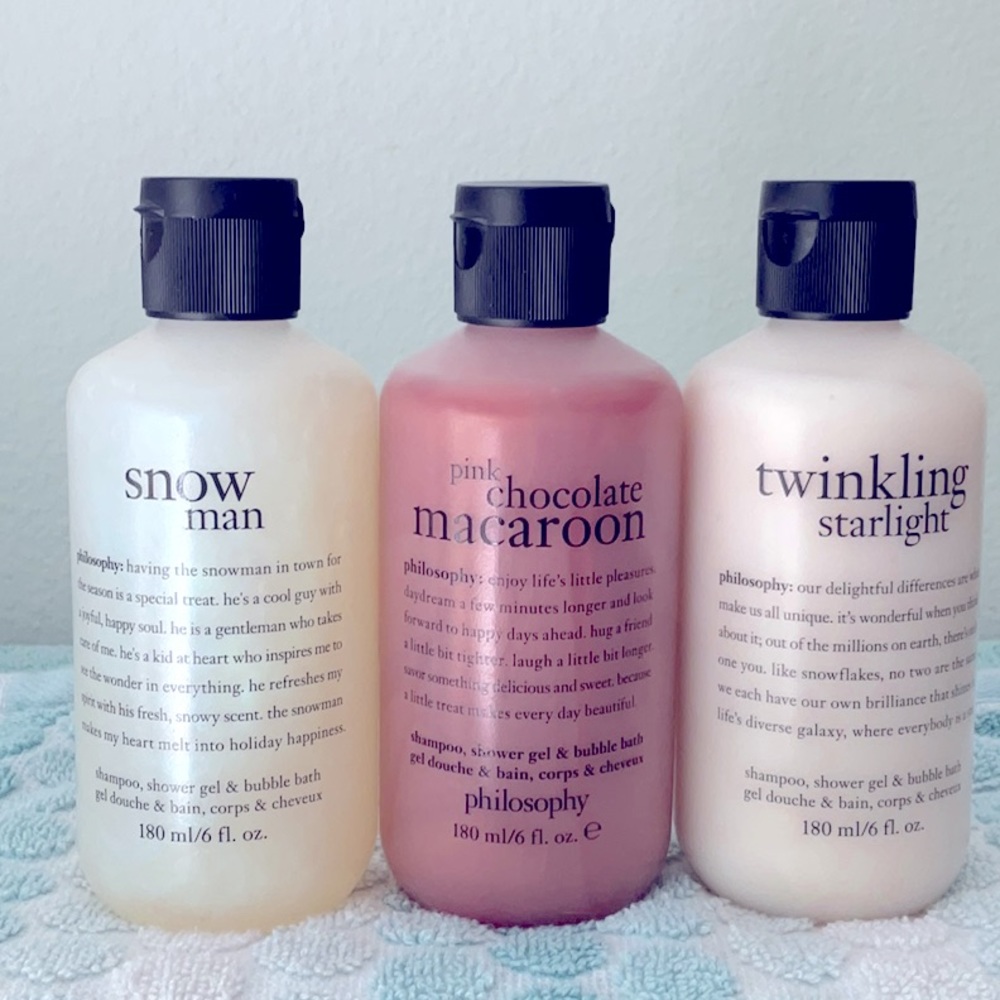 🛀 PHILOSOPHY SHOWER GEL BUNDLE 🛀NWOT 🛀